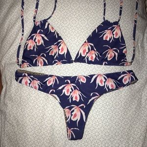 Acacia blue island orchid set